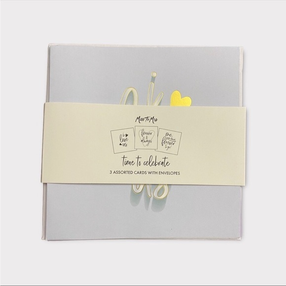 3/$15 Romantic Anniversary Card Set - Picture 2 of 4